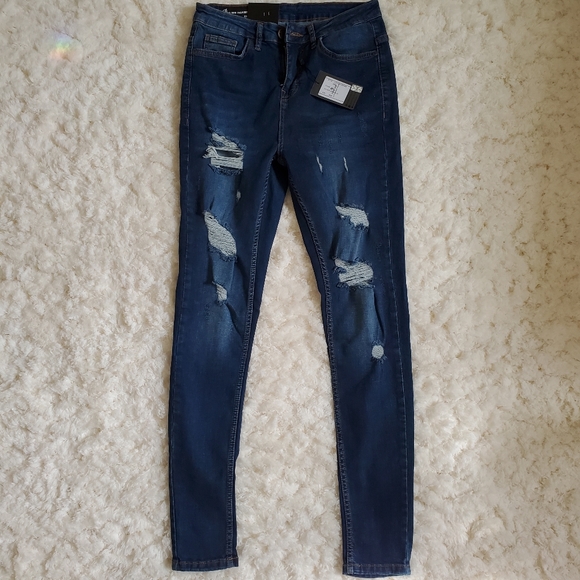 Bee Inspired spray on skinny jeans 28/32 - Picture 4 of 12